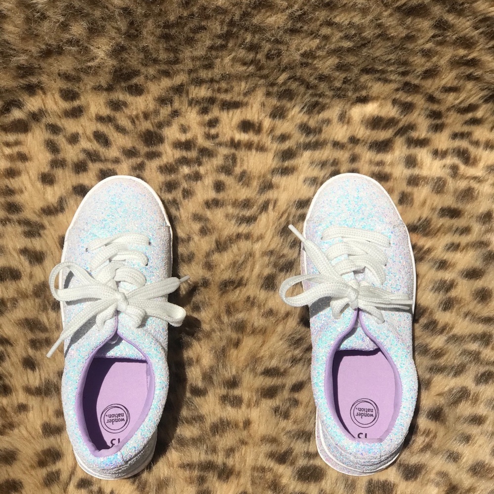 Sparkly children shoes